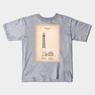 Pensacola Lighthouse - Florida - SD Kids T-Shirt